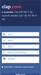 Mobile Screenshot of clap.com